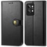Mobigear Snap Button Realme GT2 Pro Hoesje Bookcase Portemonnee - Zwart