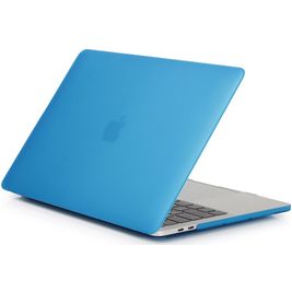 Mobigear Matte MacBook Pro 16 Inch (2019-2020) Hoes Hardshell Laptopcover MacBook Case - Blauw - Model A2141