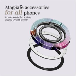 MIO Holder MagSafe Telefoon Ring - Flowers Universeel