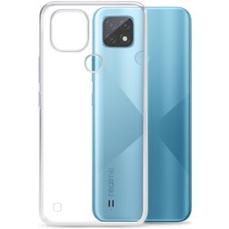Mobilize Gelly Doorzichtig Realme C21 Hoesje Flexibel TPU Backcover - Transparant