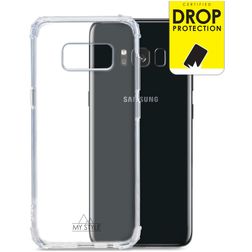 My Style Protective Flex Doorzichtig Samsung Galaxy S8 Hoesje Flexibel TPU Backcover Shockproof - Transparant
