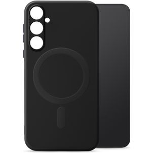 My Style Protective Flex Samsung Galaxy A35 MagSafe Hoesje Flexibel TPU Backcover - Zwart