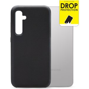 My Style Tough Samsung Galaxy S24 FE Hoesje Hardcase Backcover Shockproof - Zwart
