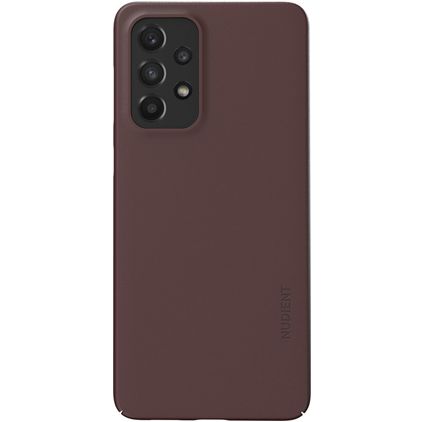 Nudient Thin Precise Samsung Galaxy A33 Hoesje Hardcase Backcover - Sangria Red