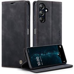 CaseMe 013 Samsung Galaxy A16 Hoesje Bookcase Portemonnee - Zwart
