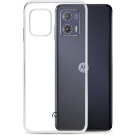 Mobilize Gelly Doorzichtig Motorola Moto G73 5G Hoesje Flexibel TPU Backcover - Transparant