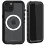 Mobilize Waterproof iPhone 15 Waterbestendig MagSafe Hoesje Hardcase Backcover - Zwart