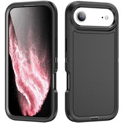 Mobigear Rugged iPhone Air Hoesje Hardcase Backcover Shockproof - Zwart