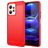 Mobigear Brushed Xiaomi Redmi Note 12 Hoesje Flexibel TPU Backcover - Rood