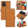 Mobigear Slim Magnet POCO X3 GT Hoesje Bookcase Portemonnee - Cognac