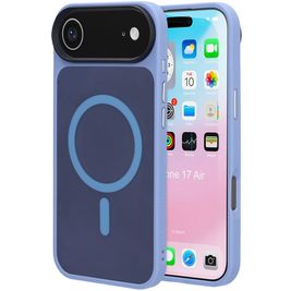 Mobiparts Hardcover iPhone Air MagSafe Hoesje Hardcase Backcover - Satin Light Blue