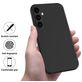 Mobigear Rubber Touch Samsung Galaxy S24 FE Siliconen Hoesje Backcover - Zwart