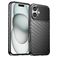 Mobigear Groove iPhone 16 Hoesje Flexibel TPU Backcover - Zwart
