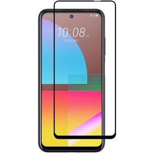 Mobigear Premium HTC Desire 21 Pro Glazen Screenprotector - Case Friendly - Zwart