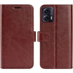 Mobigear Basic Motorola Moto G53 5G Hoesje Bookcase Portemonnee - Bruin