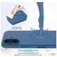 Mobigear Rubber Touch iPhone 16 Siliconen Hoesje Backcover - Blauw