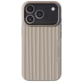 Nudient Bold iPhone 17 Pro MagSafe Hoesje Hardcase Backcover - Linen Beige