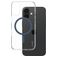 CARE by PanzerGlass Flagship iPhone 16 MagSafe Hoesje Hardcase Backcover - Transparant / Blauw