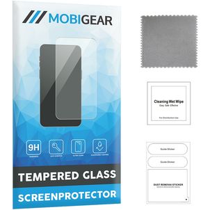 Mobigear Premium Nokia 5.3 Glazen Screenprotector - Case Friendly - Zwart