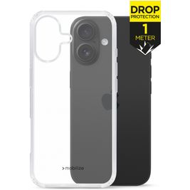 Mobilize Naked Protection Doorzichtig iPhone 17 Hoesje Hardcase Backcover Shockproof - Transparant