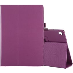 Mobigear Classic iPad Air 3 (2019) Hoes Bookcase + Stylus Houder - Paars