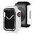 Mobigear Colors Dun Apple Watch - 41 mm Hardcase Hoesje - Wit