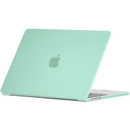 Mobigear Matte MacBook Air 13 Inch (2022-2025) Hoes Hardshell Laptopcover MacBook Case - Groen - Model A2681 / A3113 / A3240