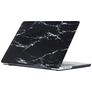 Mobigear Marble MacBook Air 15 Inch (2023-2026) Hoes Hardshell Laptopcover MacBook Case - Zwart - Model A2941 / A3114 / A3241 / A3448