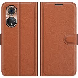 Mobigear Classic HONOR 50 Hoesje Bookcase Portemonnee - Bruin