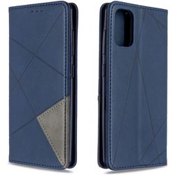 Mobigear Rhombus Slim Samsung Galaxy A41 Hoesje Bookcase - Blauw