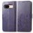 Mobigear Clover Google Pixel 8a Hoesje Bookcase Portemonnee - Paars