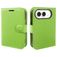 Mobigear Classic iPhone Duo Hoesje Bookcase Portemonnee - Groen