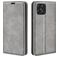 Mobigear Retro Slim HONOR X8 Hoesje Bookcase Portemonnee - Grijs