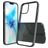 Mobigear Crystal iPhone 12 Pro Max Hoesje Hardcase Backcover - Zwart / Transparant