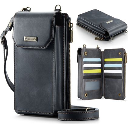 Caseme ME40 Crossbody Telefoontasje - Large - Zwart