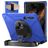 Mobigear SureGrip XGuard Samsung Galaxy Tab S8 Ultra Hoes Hard kunststof / Siliconen Backcover + Stylus Houder + Schouderband + Standaard - Blauw