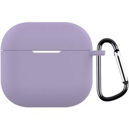Mobigear Colors Apple AirPods 4 Hoesje Flexibel Siliconen - Paars