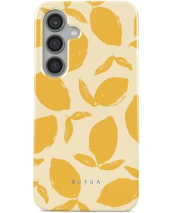 Burga Tough Samsung Galaxy S24 Hoesje Hardcase Backcover Shockproof - Lemon Tart