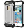 Mobigear Outdoor iPhone SE (2016) Hoesje Hardcase Backcover Shockproof - Zilver