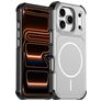 Mobigear Airbag Shockproof iPhone 17 Pro MagSafe Hoesje Hardcase Backcover Shockproof - Zilver