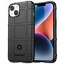 Mobigear Rugged Shield iPhone 15 Plus Hoesje Flexibel TPU Backcover Shockproof - Zwart