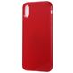 Mobigear Colors iPhone XS Max Hoesje Flexibel TPU Backcover - Rood