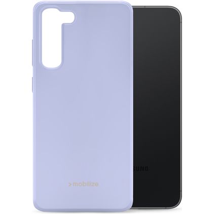 Mobilize Rubber Gelly Samsung Galaxy S23 Plus Hoesje Flexibel TPU Backcover - Pastel Purple