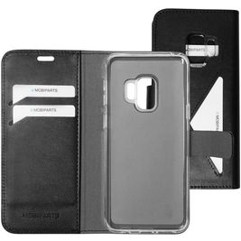 Mobiparts Classic Wallet Samsung Galaxy S9 Hoesje Bookcase Portemonnee - Zwart