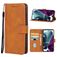Mobigear Wallet Motorola Edge S30 Hoesje Bookcase Portemonnee - Bruin