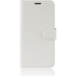 Mobigear Classic Motorola Moto G8 Plus Hoesje Bookcase Portemonnee - Wit