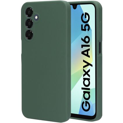 Mobiparts Samsung Galaxy A16 Siliconen Hoesje Backcover - Forest Green