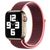 Mobigear Woven Nylon Apple Watch Bandje Klittenbandsluiting - 42/41/40/38 mm - Paars