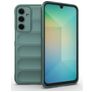 Mobigear Bumpy Samsung Galaxy A16 Hoesje Flexibel TPU Backcover - Groen