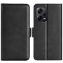 Mobigear Slim Magnet Xiaomi Redmi Note 12 Pro Plus Hoesje Bookcase Portemonnee - Zwart